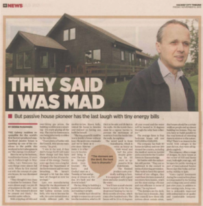 City Tribune Article, 'They Said I Was Mad'
