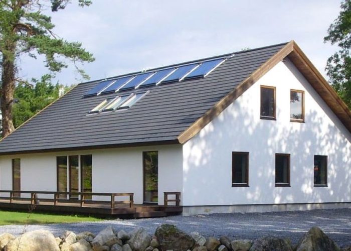 Showhouse in Galway, Ireland, the second passive house built in Ireland